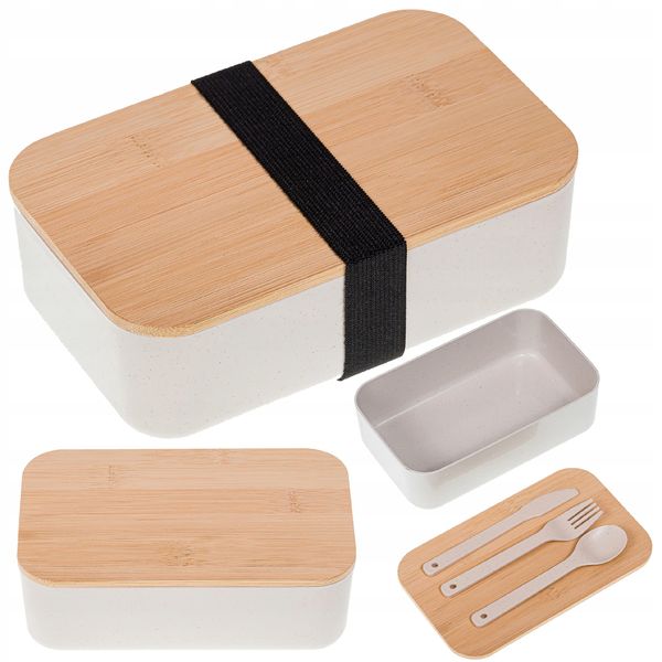 LUNCH BOX BIAŁY NR:7444 zdjęcie 1