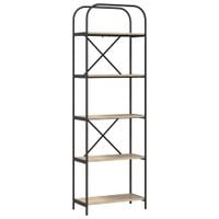 Półka na książki dąb sonoma 60 x 30 x 183 cm