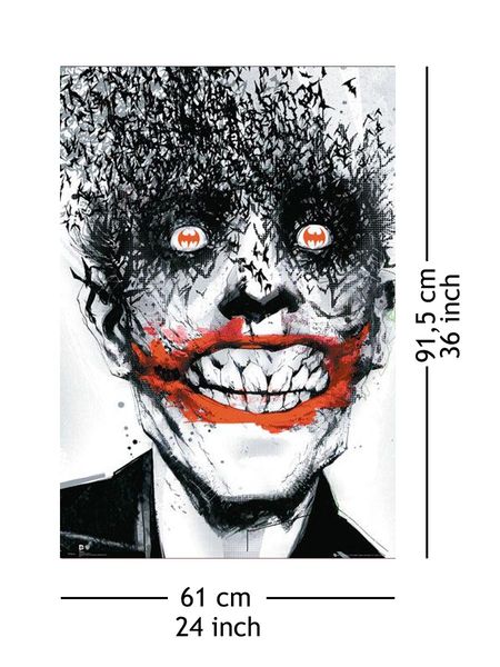 Batman Comic Joker Bats - plakat 61x91,5 cm zdjęcie 5