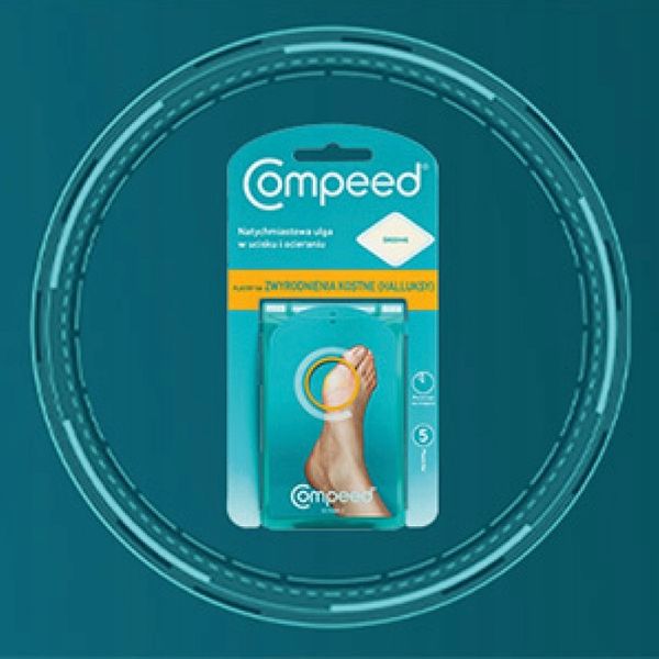 COMPEED plastry na halluksy 5 szt x3 zdjęcie 4