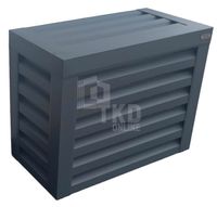 Osłona klimatyzatora - pompy ciepła 85x45x70 cm antracyt TKD162