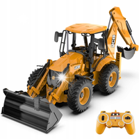 DUŻY TRAKTOR KOPARKA ŁADOWARKA RC Zdalnie Sterowana LICENCJA JCB + PILOT