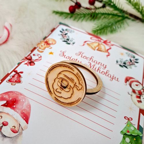 List do Świętego Mikołaja dla dzieci Adwent z pieczęcią na Arena.pl