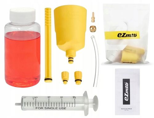 Zestaw do odpowietrzania hamulców EZmtb + olej Shimano 100ml na Arena.pl
