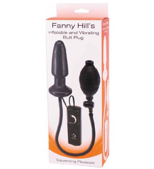 Pompowany plug analny z wibracjami zdjęcie 1
