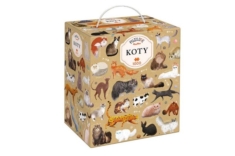 CzuCzu Puzzlove koty 1000el 93235 zdjęcie 1