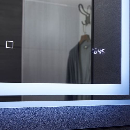 Aquamarin Lustro łazienkowe z oświetleniem LED 18 W, 50x70cm na Arena.pl