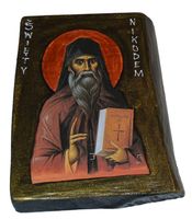 Ikona Święty Nikodem Patron poszukujących Prawdy, kowali