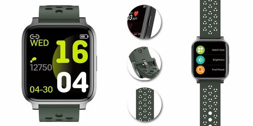 smartwatch rubicon rnce58 dark green na Arena.pl