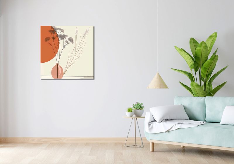 Obraz 70x70cm Suszony Widok zdjęcie 2