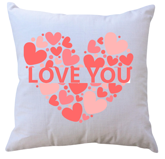 Poduszka Kocham Cię zdjęcie 1