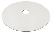 PODKŁAD POD TORT PIĘTROWY LAMINOWANY Biały z otworem 26 cm - 1szt.