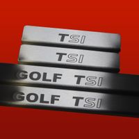 Listwa progowa VOLKSWAGEN GOLF MK7 GOLF TSI Stal nierdzewna 304 mat 4szt