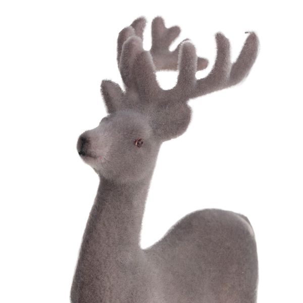 Renifer Flokowany Plastik zdjęcie 7
