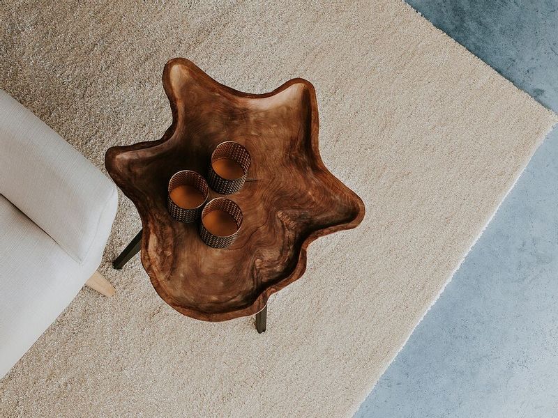 Dywan 160 x 230 cm beżowy DEMRE zdjęcie 2