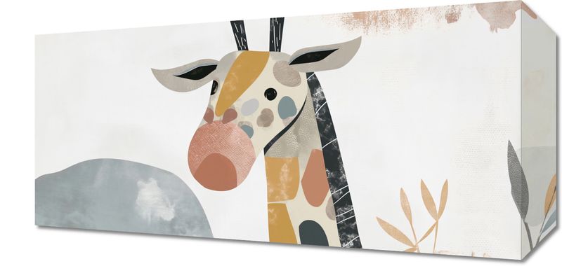 Obraz 40x20cm Żyrafa Bambino zdjęcie 1