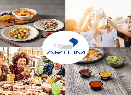 Kubki papierowe do gorących i zimnych napojów + wieczka jednorazowe 250ml na Arena.pl