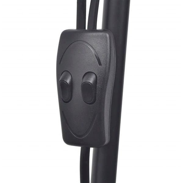 Lampa podłogowa, czarna zdjęcie 5