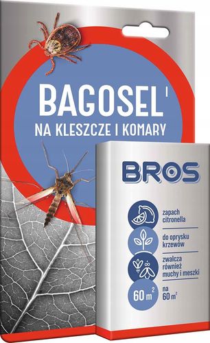 bros - bagosel 100ec 30ml - preparat do oprysku ogrodu przeciw komarom na Arena.pl