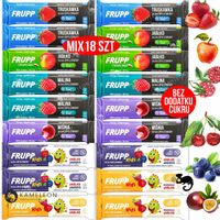 FRUPP wegański BATON LIOFILIZOWANY bez Cukru Glutenu CELIKO MIX SMAKÓW x18