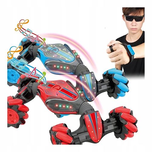 SAMOCHÓD STEROWANY GESTAMI RĘKĄ 4x4 +PILOT RC DRIFT+25km/h+duża bateria na Arena.pl