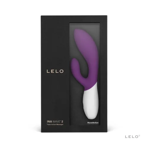 lelo ina wave 2 plum - zaawansowany model z technologią wavemotion na Arena.pl