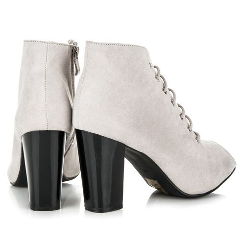 Wiązane botki open toe r.36 na Arena.pl