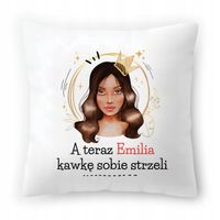 Poduszka Dla Emilii Na Urodziny Imieniny Prezent Z Nadrukiem Ze Zdjęciem