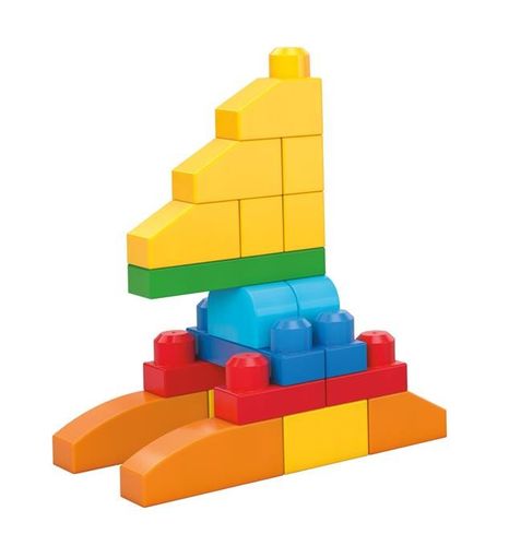 Mattel Mega Bloks First Builders Klocki 150 elementów Torba deluxe na Arena.pl