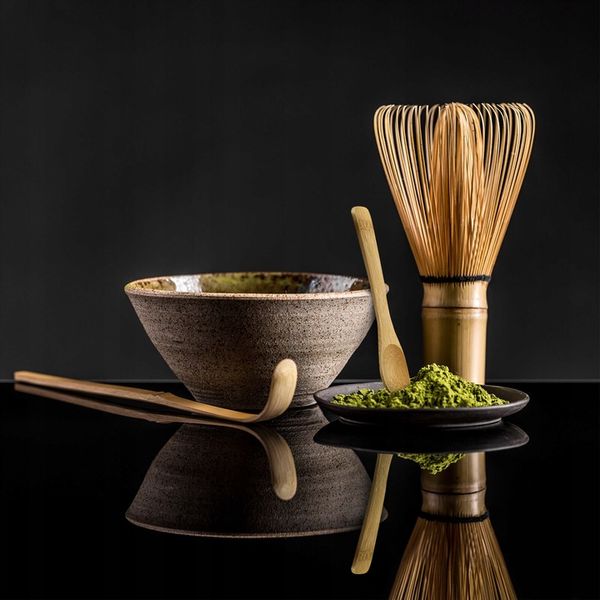 Zestaw MIOTEŁKA CHASEN PĘDZEL DO HERBATY MATCHA zdjęcie 10