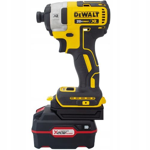 ADAPTER PRZEJŚCIÓWKA Z BATERI PARKSIDE X20V NA NARZĘDZIA DEWALT XR 18V na Arena.pl
