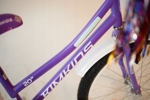 Rower dziecięcy 20 cali dla dziewczynki koszyk bagażnik frędzle 5-9 lat fio na Arena.pl