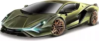 Lamborghini SIAN FKP 37 matte green 1:24 Bburago