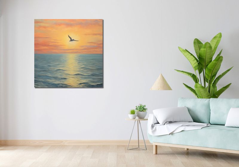 Obraz 90x90cm Serenada Nieba zdjęcie 2