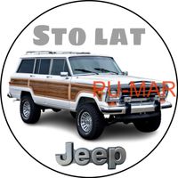 Opłatek na tort Jeep Terenówka Cherokee Tekst Gratis Urodziny 18 30 40 50