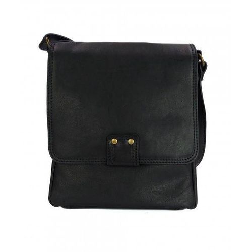 Włoska skórzana listonoszka, raportówka A5 Czarna LP361N na Arena.pl