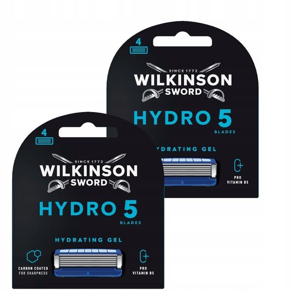Wilkinson Hydro 5 Regular do golenia 4 wkłady x2 zdjęcie 1