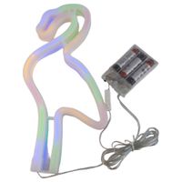 lampka nocna led neon flaming dekoracja usb