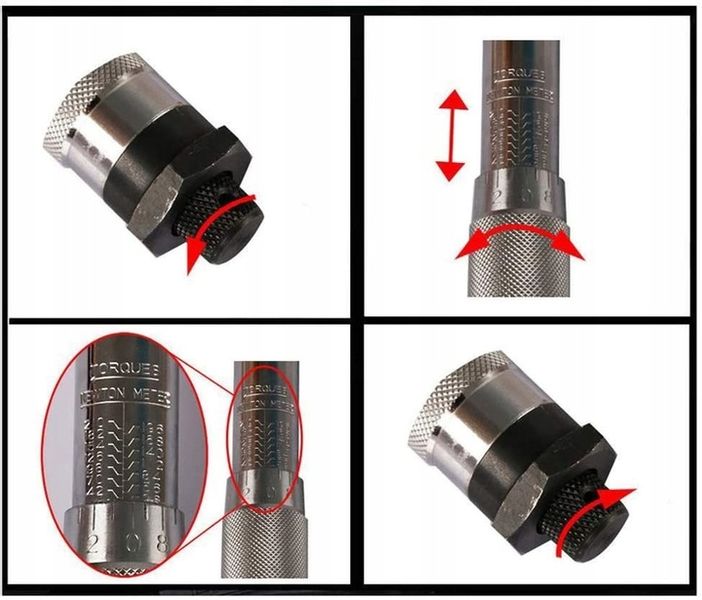 KLUCZ DYNAMOMETRYCZNY 1/4 5-25Nm CERTYFIKAT KALIB zdjęcie 5