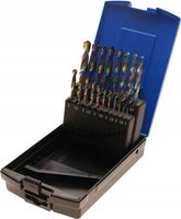 WIERTŁA DO METALU KOBALTOWE 1-10 mm 19 szt. BGS