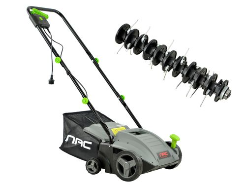 WERTYKULATOR AERATOR NAC SCE150-32-W 1500 W 2 WAŁKI SZER. 32 CM 2 FUNKCJE na Arena.pl