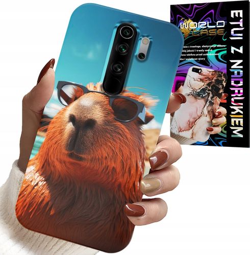 ETUI DO XIAOMI NOTE 8 PRO - SŁODKA KAPIBARA, CAPIBARA CASE + SZKŁO na Arena.pl