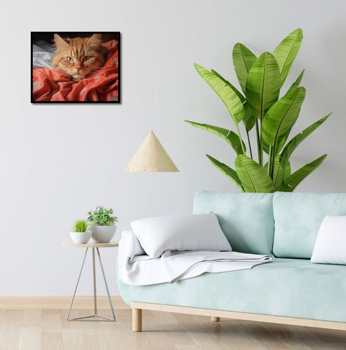 Plakat 50x40cm Mruczący Spokój na Arena.pl