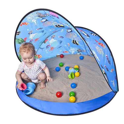 namiot do piaskownicy Shell niebieski na Arena.pl