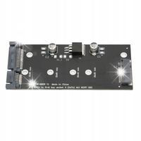 ADAPTER PRZEJŚCIÓWKA SATA M.2 SSD NA KARTĘ