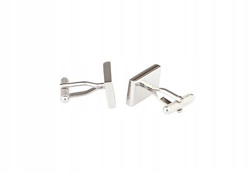 Spinki do mankietów prostokątne TWÓJ TEKST GRAFIKA na Arena.pl