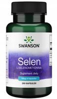 SWANSON Selen organiczny selenometionina 200 kap