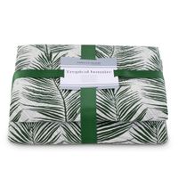 Narzuta pikowana dwustronna TROPICAL 200X220 zielona AmeliaHome