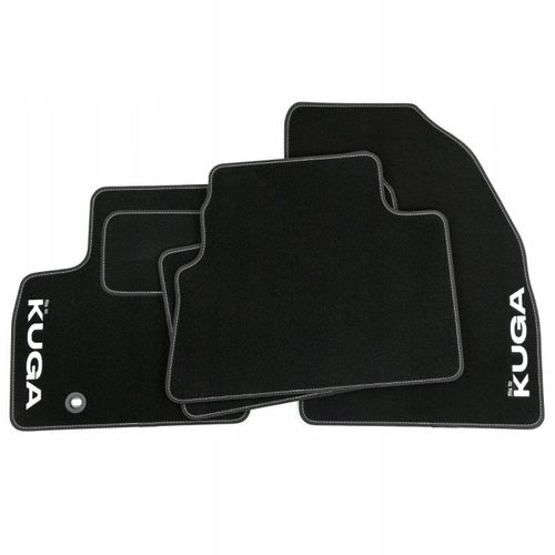 Dywaniki welurowe LOGO do FORD Kuga I 2008-2012 na Arena.pl