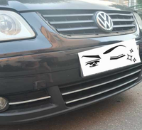 VW TOURAN I - Listwy CHROM na GRILL atrape Tuning